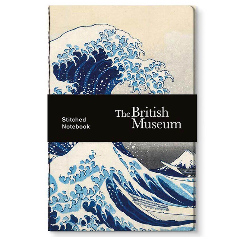 The British Museum Hokusai Wave Stitched Notebook